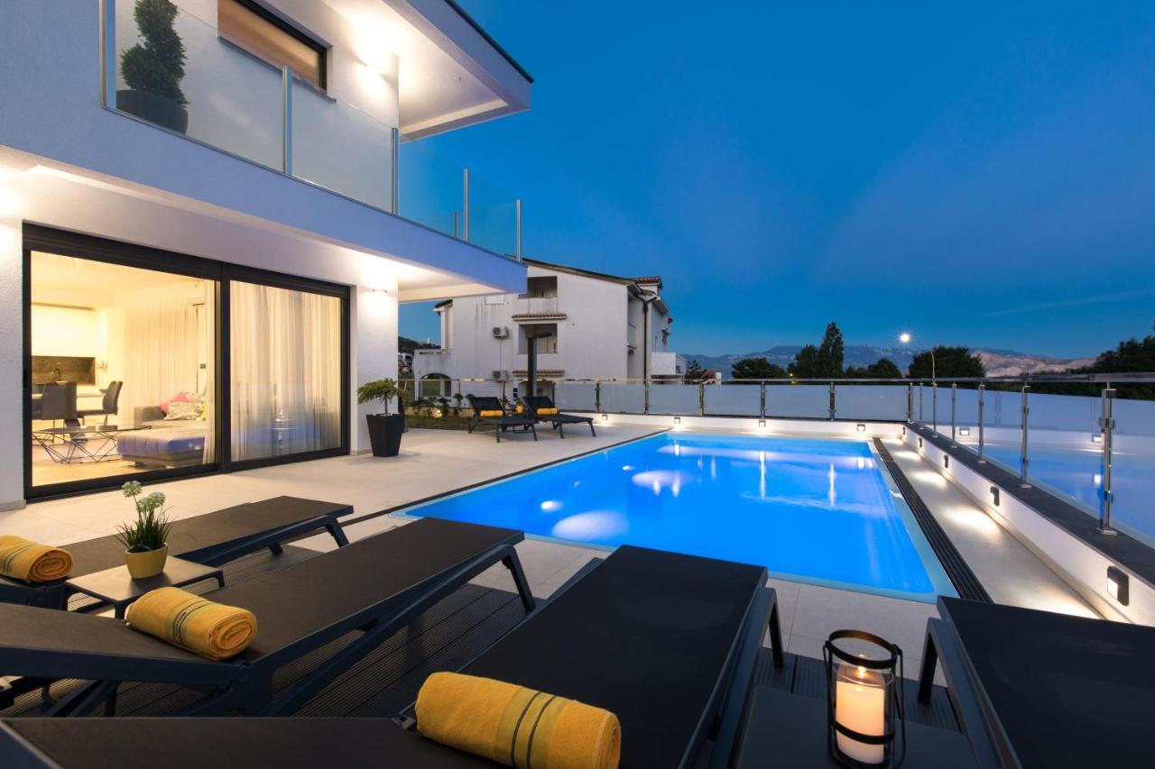 Villa Supernus With Heated Pool Baška Exterior foto