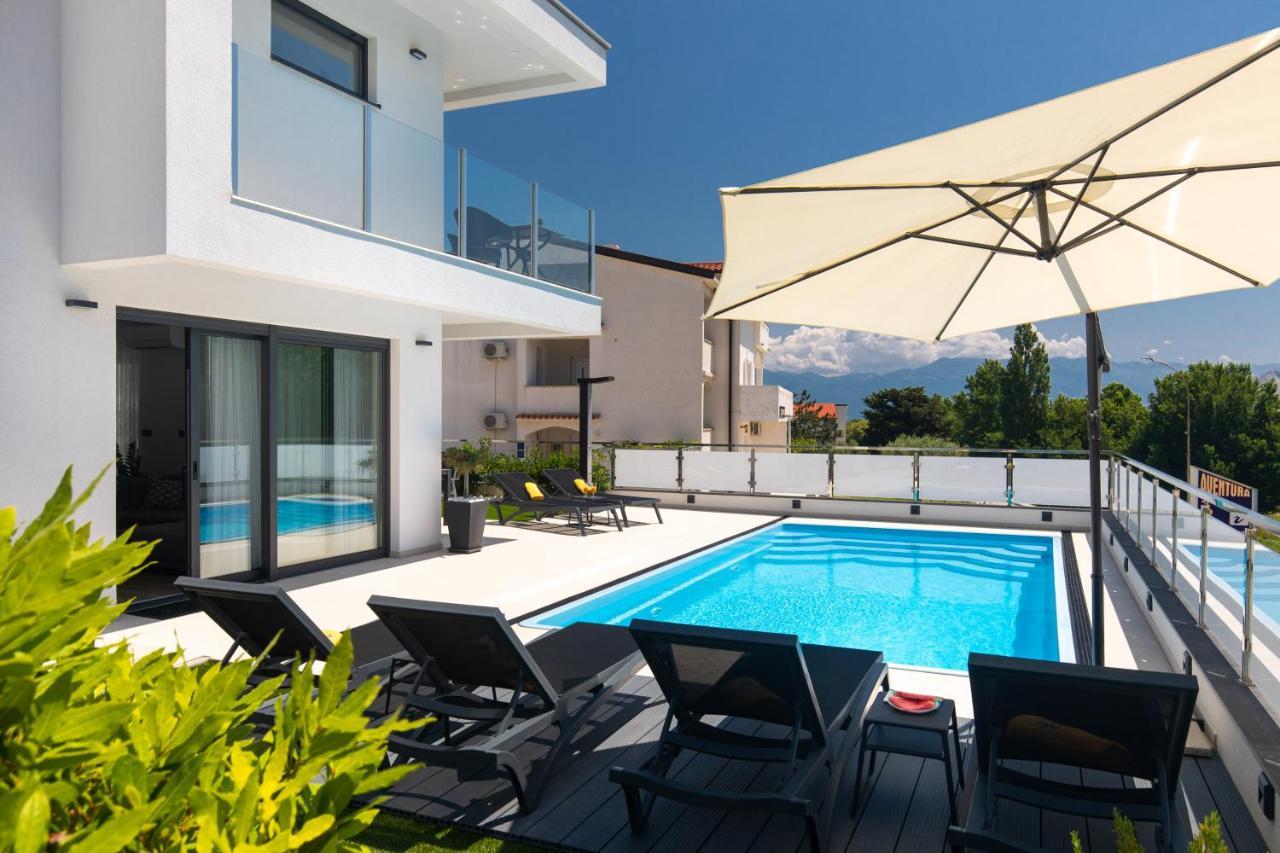 Villa Supernus With Heated Pool Baška Exterior foto
