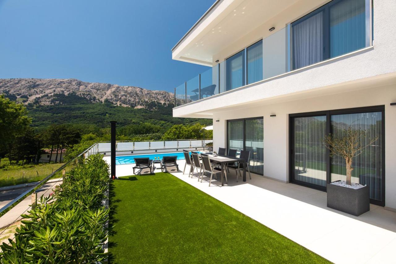 Villa Supernus With Heated Pool Baška Exterior foto