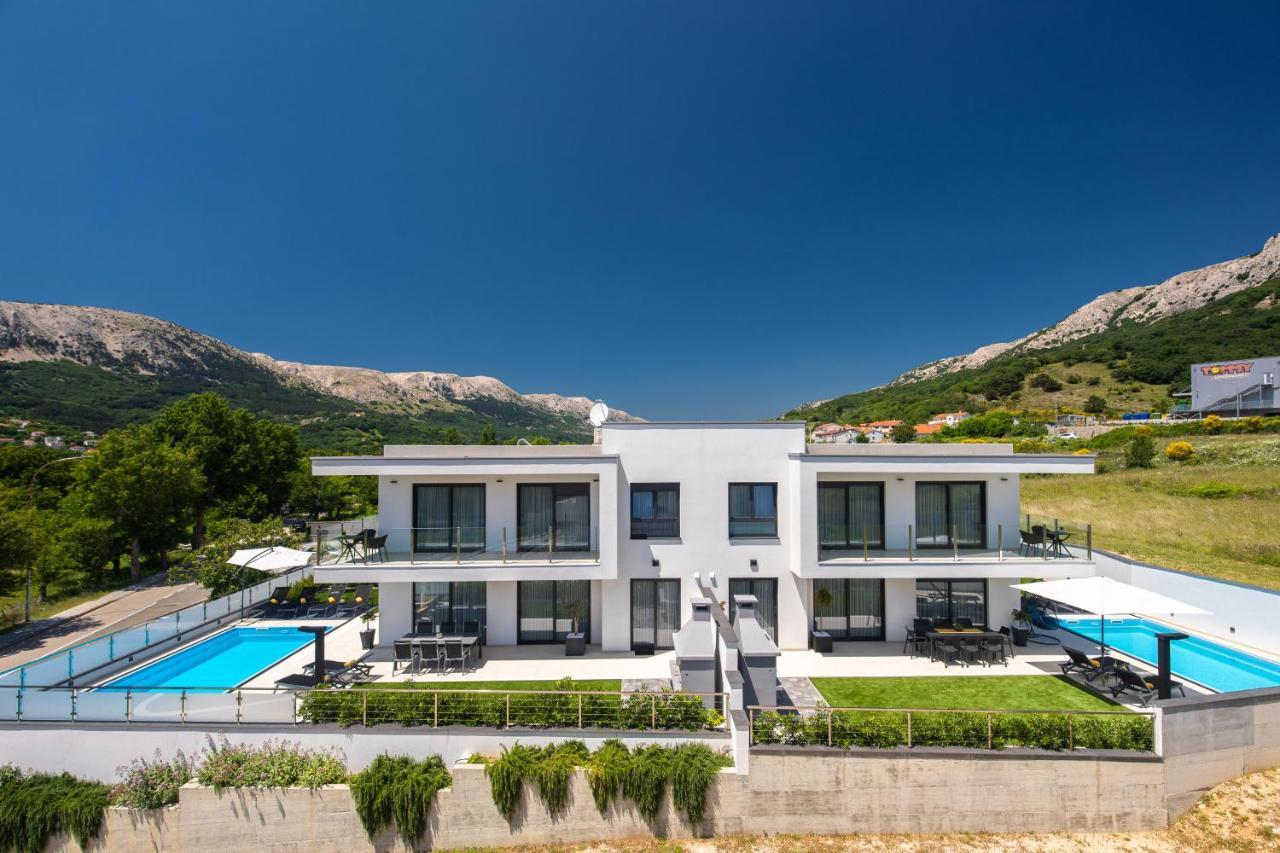 Villa Supernus With Heated Pool Baška Exterior foto