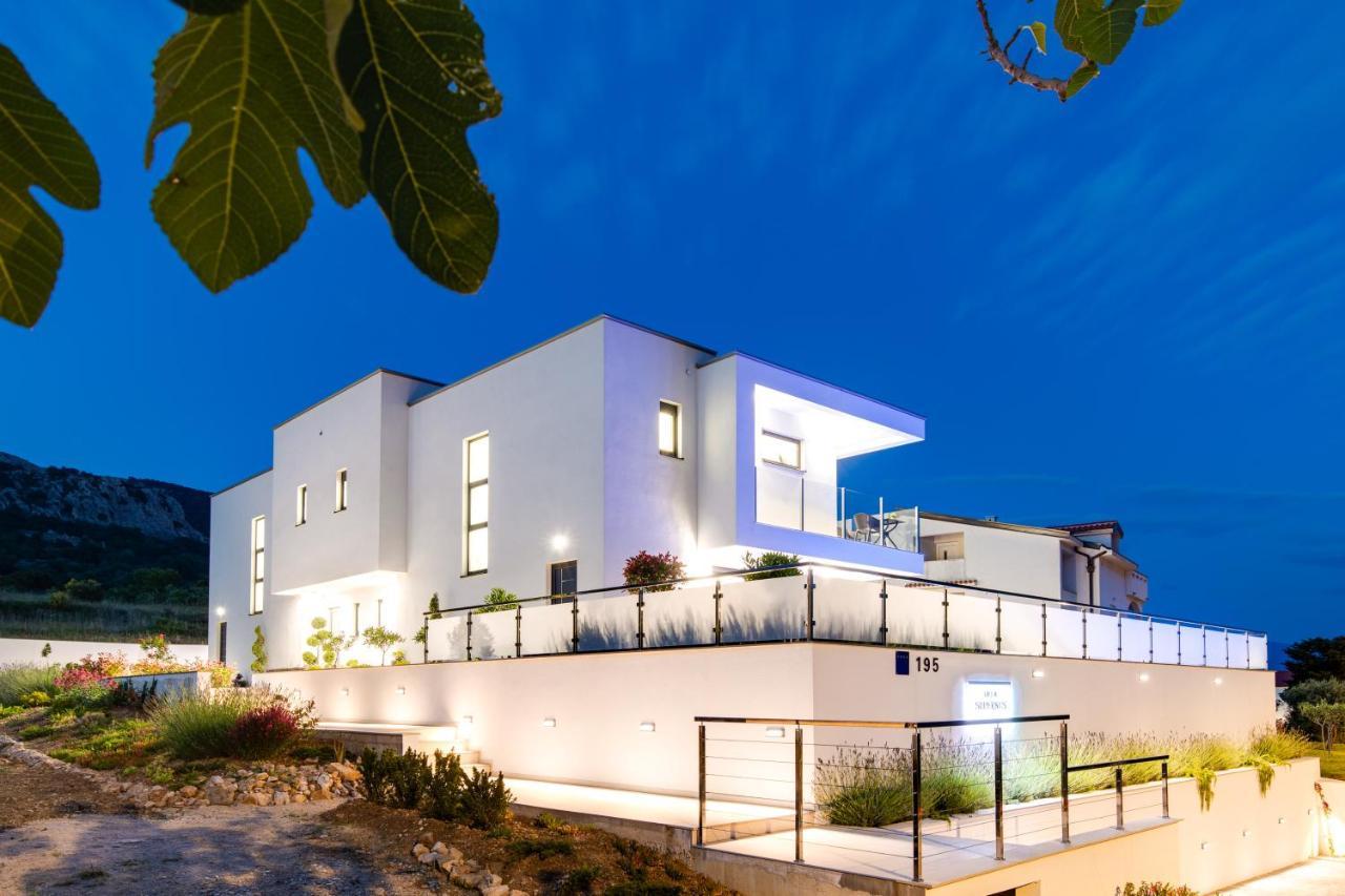 Villa Supernus With Heated Pool Baška Exterior foto